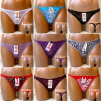 Tanga versch. Größen, Farben und Designs sortiert (VPE: 10 Stück)